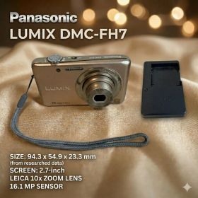 【動作確認済み】Panasonic LUMIX DMC-FH7