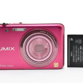 ★完動品★パナソニック Panasonic LUMIX DMC-FH7 ピンク コンデジ #BE005/5272 ★