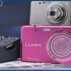 【動作保証】 パナソニック Panasonic LUMIX DMC-FH7 4x 元箱、バッテリー、充電器、取扱説明書付属 同梱無料 #my149