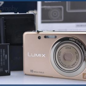 【動作保証】 パナソニック Panasonic LUMIX DMC-FH7 元箱、バッテリー、充電器、取扱説明書付属 同梱無料 #ks656