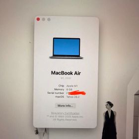 Apple 2020 MacBook Air M1 USキーボード