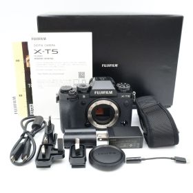 シャッター回数12,008回！FUJIFILM X-T5 ブラック デジカメ 動作確認済み 富士フイルム ミラーレス一眼 #95007