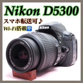 Wi-Fi搭載❤️Nikon D5300❤️一眼レフカメラ❤️軽量&コンパクト
