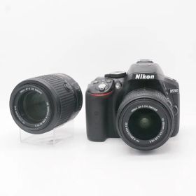 【中古】(ニコン) Nikon D5300 ダブルズームキツト2 ブラツク