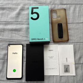 OPPO Reno5 A 128GB SIMフリー 箱付 ケース付