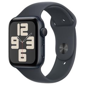 「訳あり品-外装箱傷あり」新品 Apple Watch SE 第2世代 GPSモデル 44mm MXEJ3J/A [ミッドナイトスポーツバンド S/M]