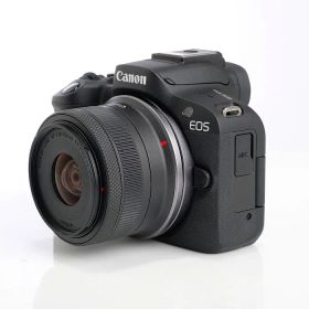 【中古】(キヤノン) Canon EOS R50 RF18-45 IS STM レンズキット ブラック