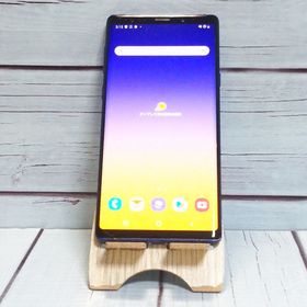 au SCV40 Galaxy Note9 オーシャンブルー [訳あり] 510