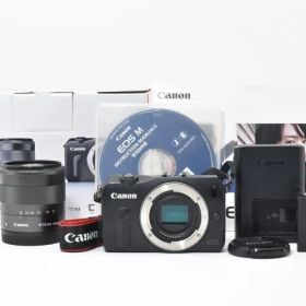 【箱付き】 Canon キャノン EOS M レンズキット ミラーレス一眼カメラ