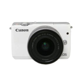 【中古】(キヤノン) Canon EOS M10 EF-M15-45 IS STM レンズキット ホワイト