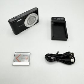 【中古 動作確認済】 SONY(ソニー) デジタルカメラ Cyber-shot W810 光学6倍 ブラック DSC-W810-B