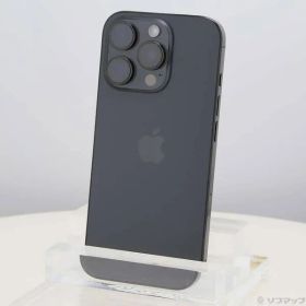 ソフマップ 〔中古品〕 iPhone16 Pro 128GB ブラックチタニウム MYMV3J／A SIMフリー【377】
