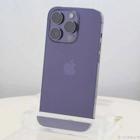 ソフマップ 〔中古品〕 iPhone14 Pro 128GB ディープパープル MQ0F3J／A SIMフリー【377】