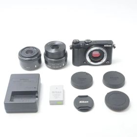 ニコン Nikon Nikon1 J5 ダブルレンズキット ブラック J5WLKBK[美品B]