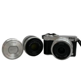 Nikon 1 J5 3点レンズキット ミラーレス一眼カメラ 10-30mm 30-110mm 18.5mm ニコン ジャンク C11497873
