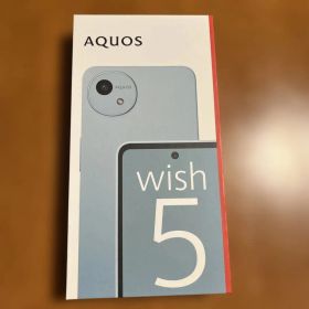 SHARP AQUOS wish5 本体 ライトブルー 購入前に連絡お願いします