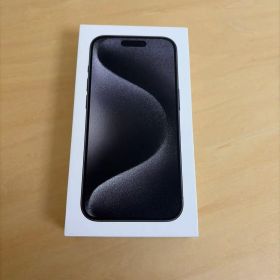 iPhone 15 Pro ブラックチタニウム 128GB