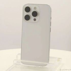 ソフマップ 〔中古品〕 iPhone15 Pro 256GB ホワイトチタニウム MTUD3J／A SIMフリー【269】