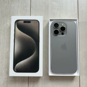 iPhone15Pro128GB SIMフリー 美品 初期化済 箱・ケーブル付