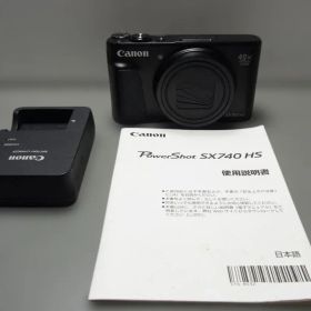 Canon PowerShot SX740 HS 本体 充電器 説明書付