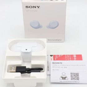 【新品/訳あり】SONY WF-C710N-WZ ホワイト 完全ワイヤレスイヤホン ソニー 本体