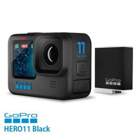 【付属品揃った良品！】GoPro HERO11 Black CHDHX-111-FW ウェアラブルカメラ GP2チップ 5.3Kビデオ 24.7MP HyperSmooth 5.0 10m防水