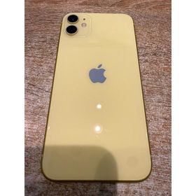 【中古正常品】iPhone11 64GB イエロー SIMフリー MWLW2J/A A476