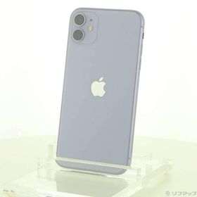 〔中古〕SoftBank iPhone11 64GB パープル MWLX2J／A SoftBank〔262-ud〕