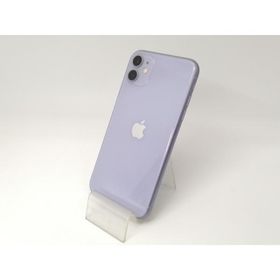 【中古】Apple au 【SIMロック解除済み】 iPhone 11 64GB パープル MWLX2J/A【戸塚】保証期間１ヶ月【ランクB】