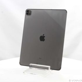 (中古)Apple iPad Pro 12.9インチ 第4世代 512GB スペースグレイ MXF72J/A auロック解除SIMフリー(368-ud)