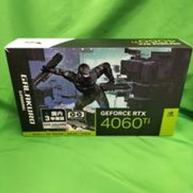 PCI-EXPRESSバス対応 NVIDIA系グラフィックカ GG-RTX4060Ti-E8GB/OC/DF 玄人志向