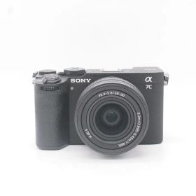 【中古】(ソニー) SONY ILCE-7CM2L B アルフア7CII ズームレンズキツト