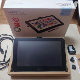 Wacom One 液晶ペンタブレット 動作確認済み 本体 付属品有 液タブ ②