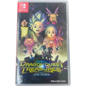 任天堂 ニンテンドー スイッチソフト ドラゴンクエスト トレジャーズ 蒼き瞳と大空の羅針盤 ケース入【中古】12605R32