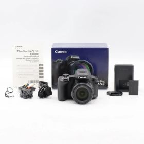 Canon PowerShot SX70 HS コンパクトデジタルカメラ 光学65倍ズーム 約2030万画素 Wi-Fi EVF搭載 旅行・野鳥撮影に最適【中古】