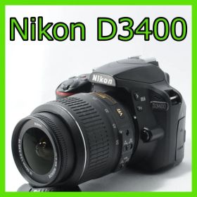 Nikon D3400☆手ブレ補正☆Bluetoothでスマホへ☆届いて即使える