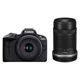 キヤノン CANON ミラーレス一眼カメラ EOS R50 ダブルズームキット ブラック