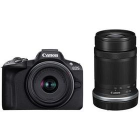 CANON キヤノン EOS R50・ダブルズームキット ブラック ミラーレスカメラ
