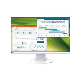 EV2360-WT 直送 代引不可 EIZO ＜FlexScan＞22.5インチカラー液晶モニター(1920x1200/DisplayPort(HDCP 1.3)、HDMI(HDCP1.4)、D Sub 15 ピン(ミニ)/ホワイト)[EV