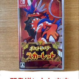 Switch ポケットモンスター スカーレット ソフト 動作確認済み