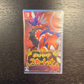 【未開封】ポケモン ポケットモンスター スカーレット Switch ソフト