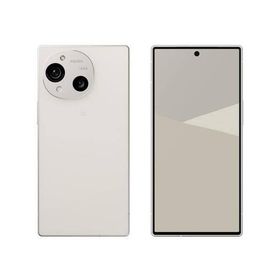シャープ(SHARP) AQUOS R10 256GB SH-M31A W カシミヤホワイト 6.5型 12GB/256GB SIMフリースマートフォン