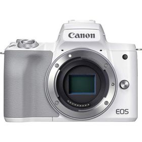 Canon EOS Kiss M2 ホワイト ボディ 良品 動作確認済み 1ヶ月保証付 小型軽量 ミラーレス