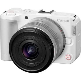 キヤノン ミラーレス一眼カメラ「EOS R50 V」RF-S14-30 IS STM PZレンズキット(ホワイト) Canon EOSR50VWH1430STMPZLK 返品種別A