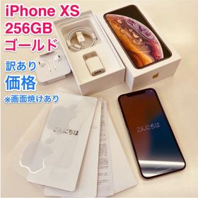 【画面焼けあり】Apple iPhone XS ゴールド 付属品付き 256G