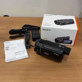 SONY FDR-AX60 4K ビデオカメラ 本体 箱・説明書あり