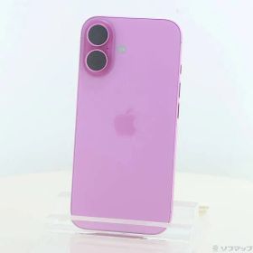 ソフマップ 〔中古品〕 iPhone16 128GB ピンク MYDT3J／A SIMフリー【344】