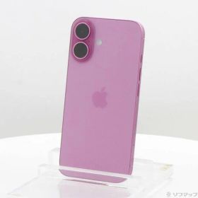 ソフマップ 〔中古品〕 iPhone16 128GB ピンク MYDT3J／A SIMフリー【196】