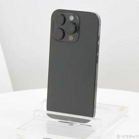 ソフマップ 〔中古品〕 iPhone16 Pro 128GB ブラックチタニウム FYMV3J／A SIMフリー【305】
