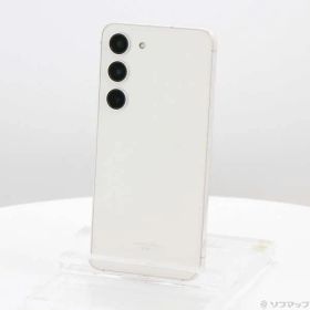 ソフマップ 〔中古品〕 Galaxy S23 256GB クリーム SCG19 au SIMフリー【368】